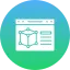AI model training icon representing custom model development