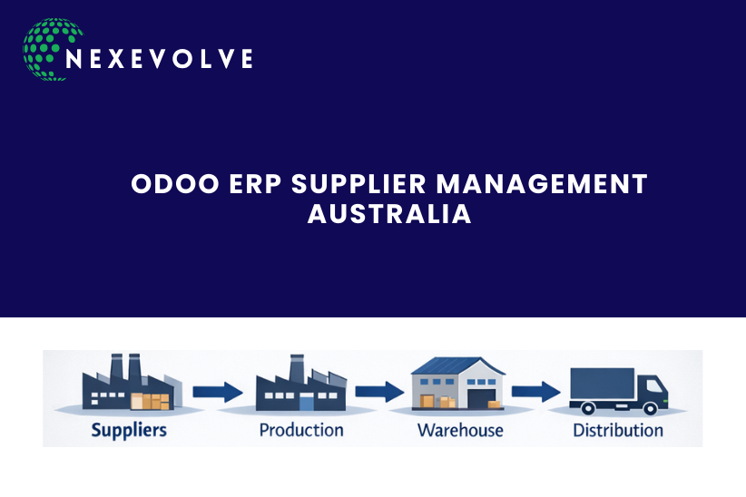 Odoo ERP supplier management Australia