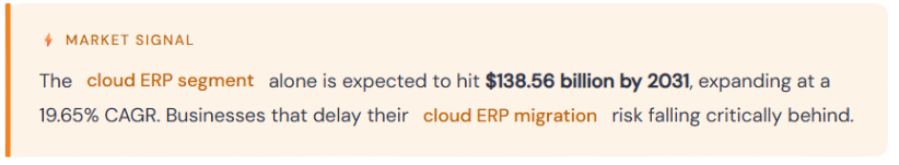 Cloud ERP - Market Segment