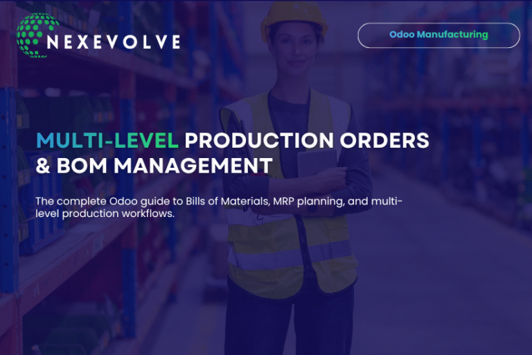 Multi-Level production orders & bom management