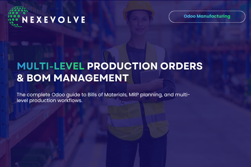 Multi-Level production orders & bom management